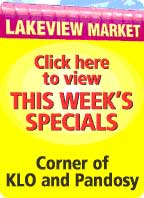 Lakeview Market Weekly Special Button